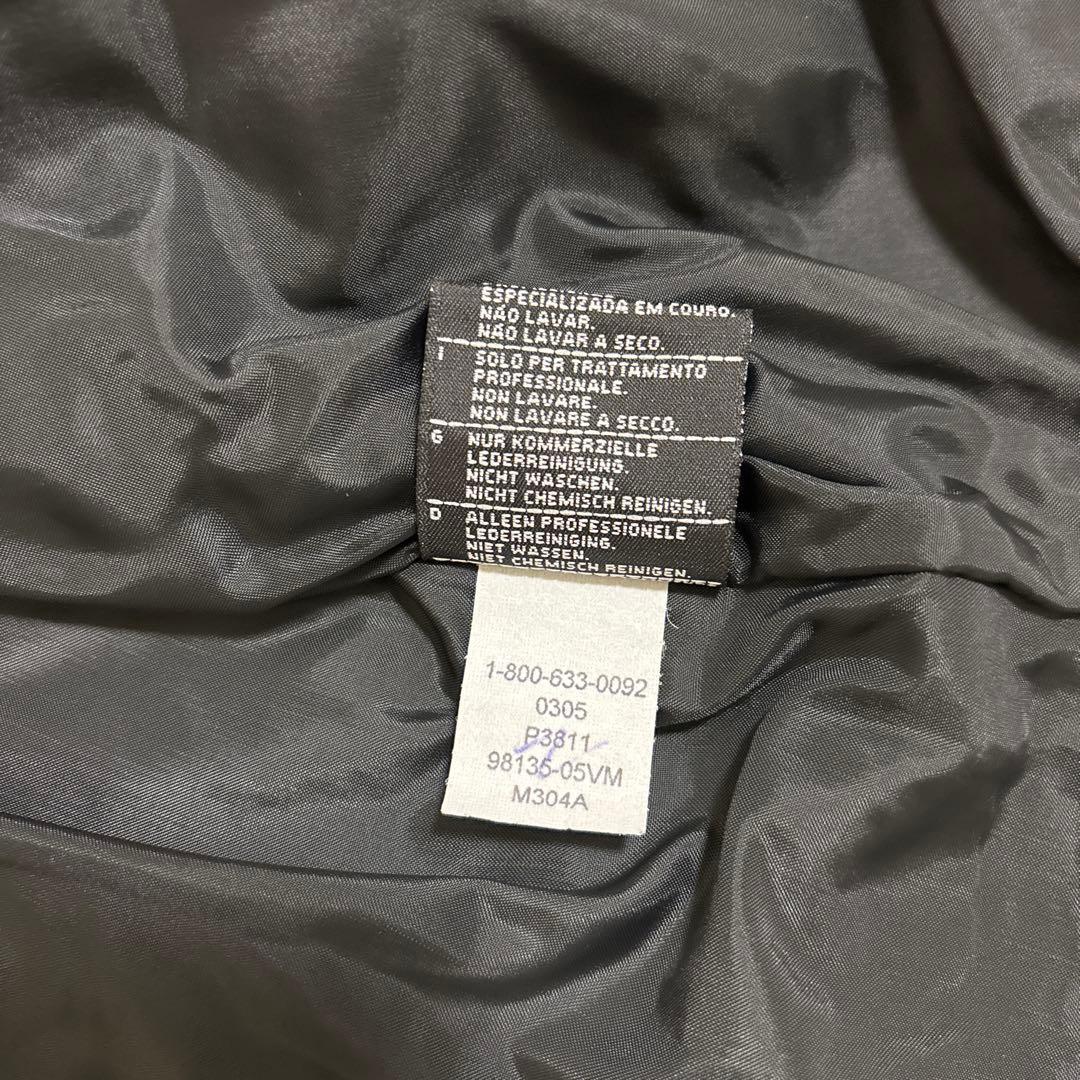 【美品】Harley-Davidson レザージャケット Mサイズ 刺繍ロゴ