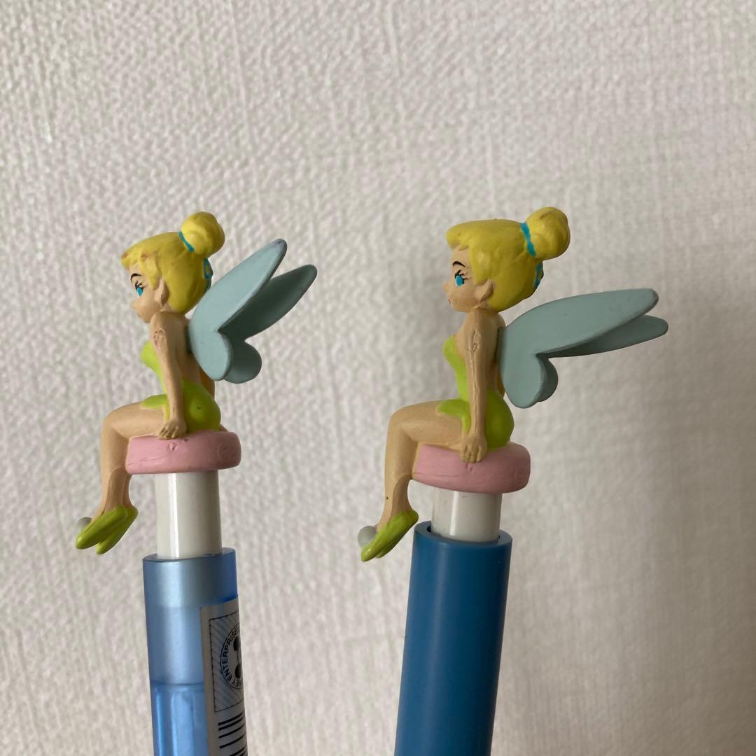 ディズニー　ティンカーベル　ボールペン　シャーペンセット　平成レトロ