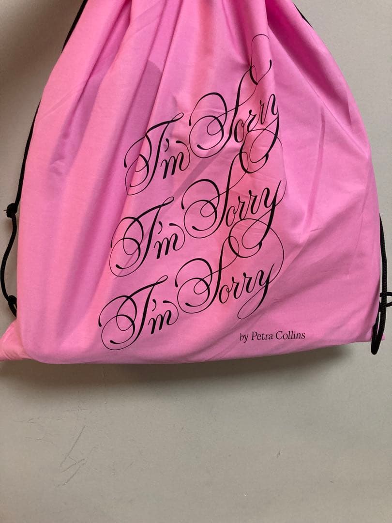 I’m sorry by petra ピンクのキャラクターショルダーバッグ