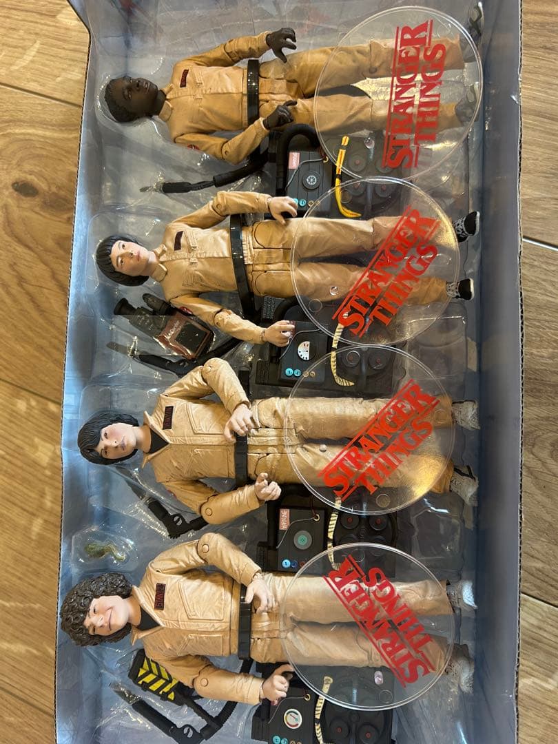 Stranger Things Ghostbusters 4体セットフィギュア