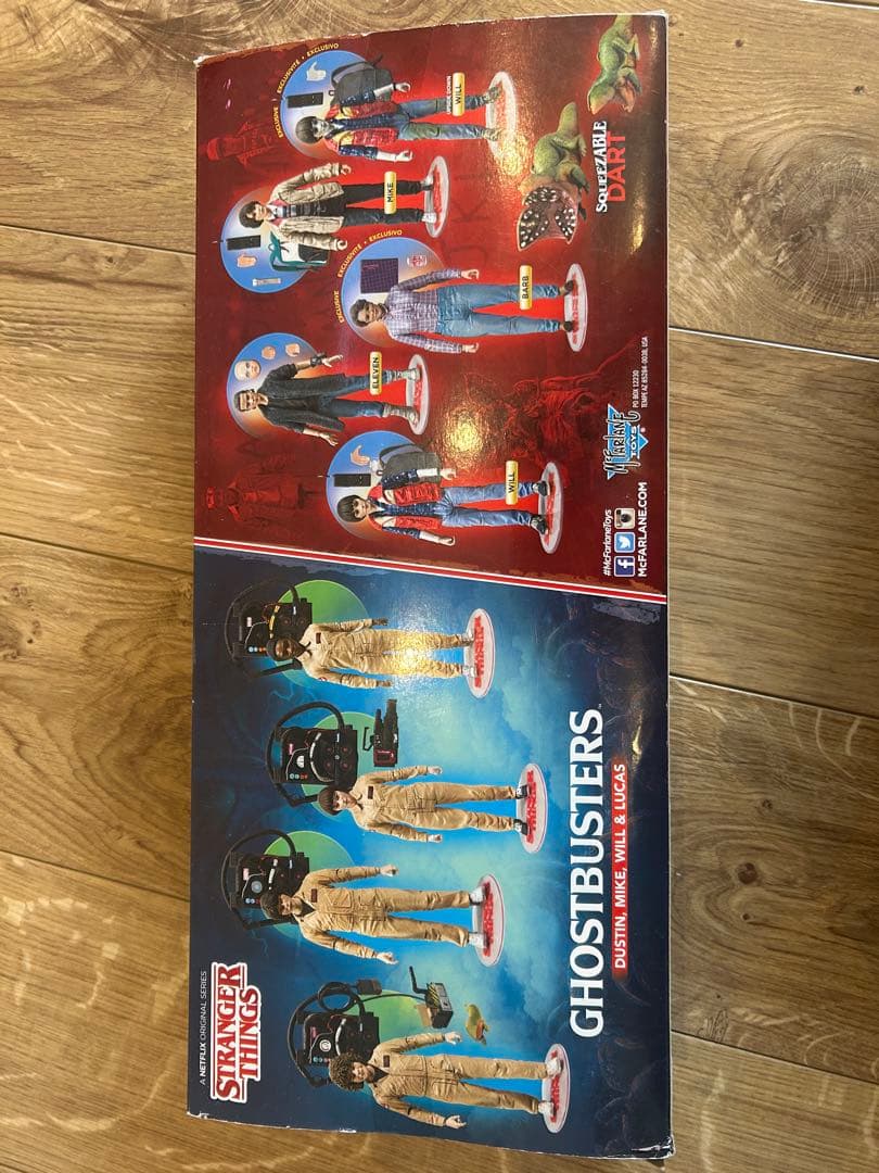 Stranger Things Ghostbusters 4体セットフィギュア