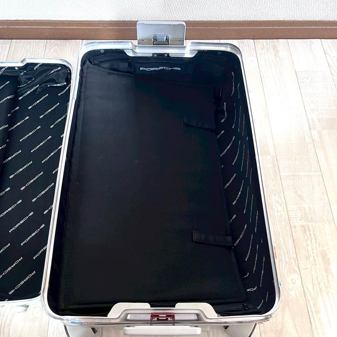 【希少】RIMOWA×PORSCHE トパーズ 2輪 アルミキャリーケース