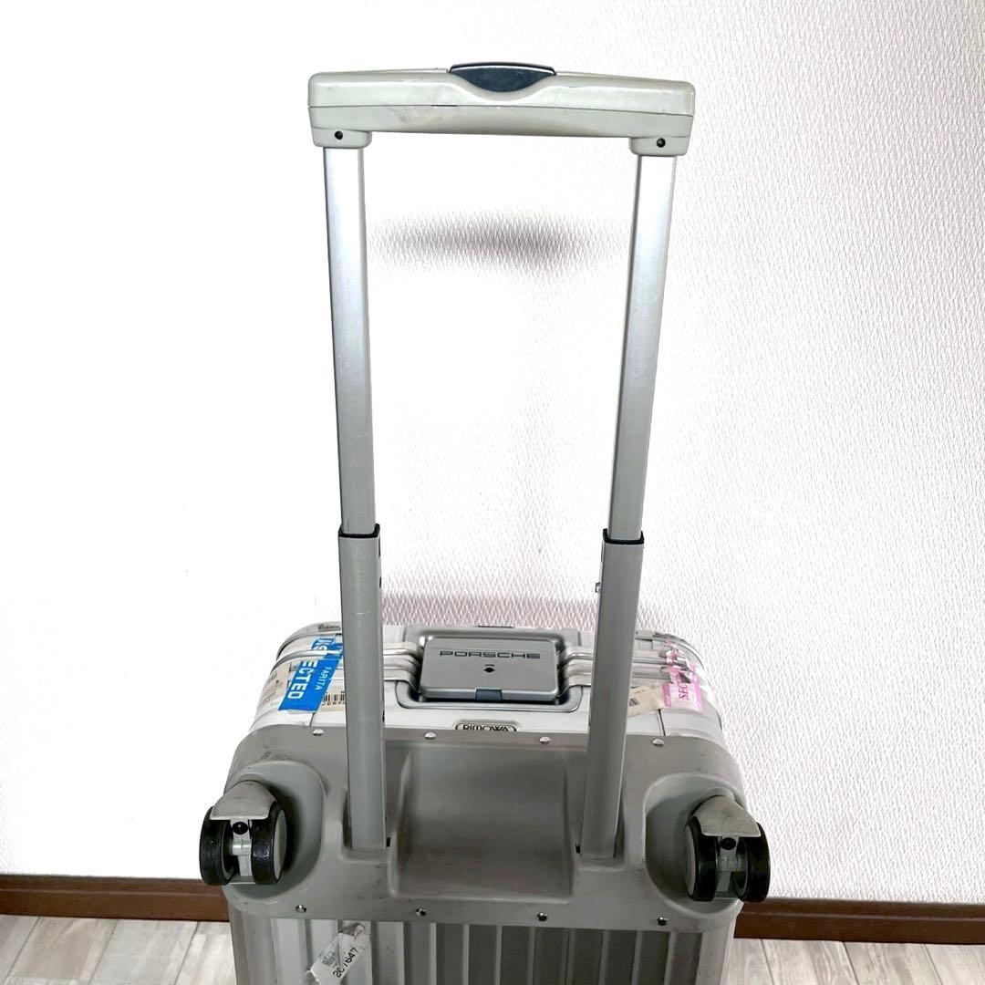 【希少】RIMOWA×PORSCHE トパーズ 2輪 アルミキャリーケース