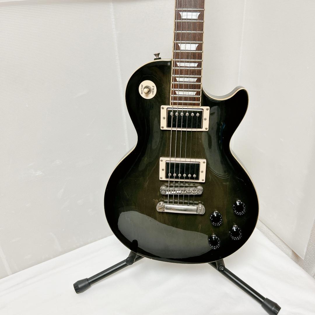 美品 Epiphone エピフォン LesPaul 2010 Tribute 黒
