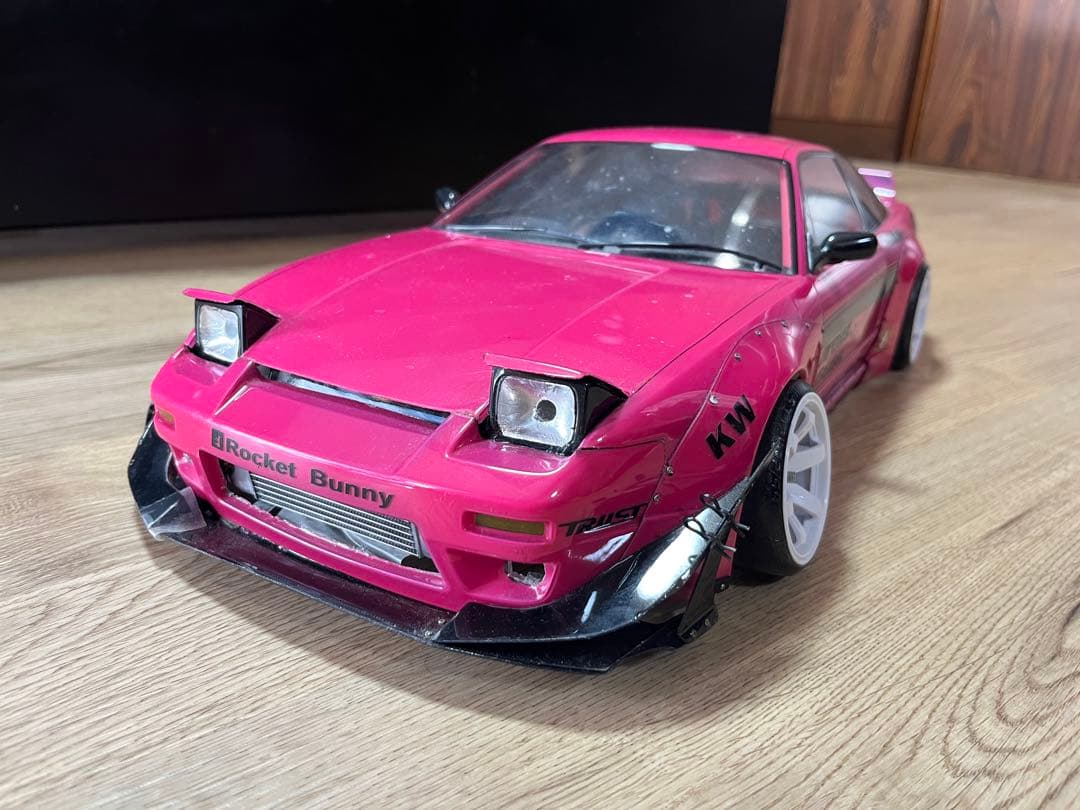 7180 180SX ボディ ラジコン ラジドリ ロケバニ