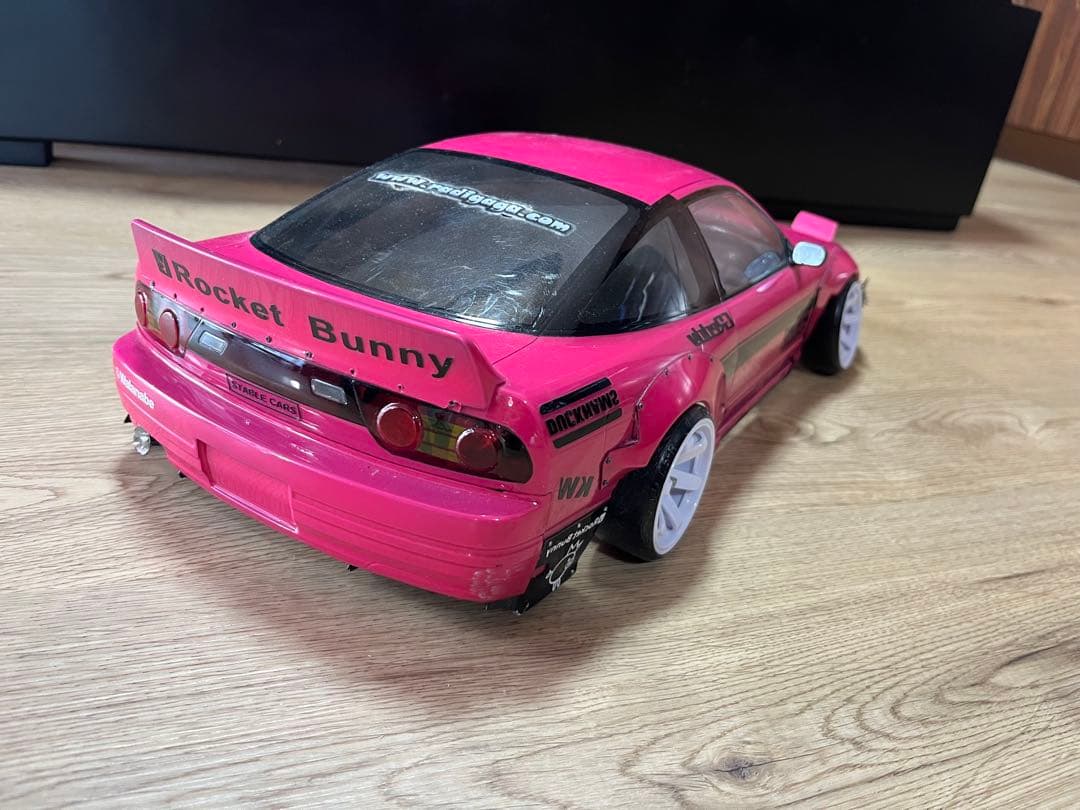 7180 180SX ボディ ラジコン ラジドリ ロケバニ