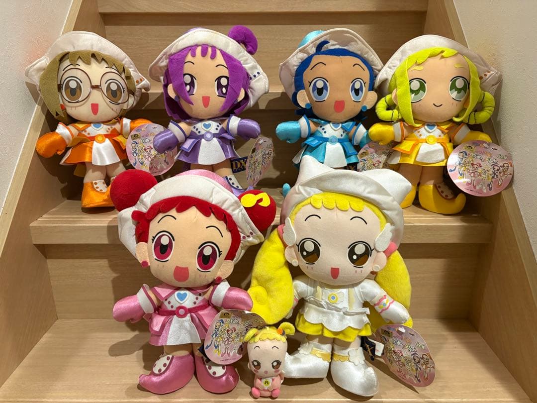レア商品！おジャ魔女どれみドッカーン！DXぬいぐるみ　タグ付き6点　キーホルダー