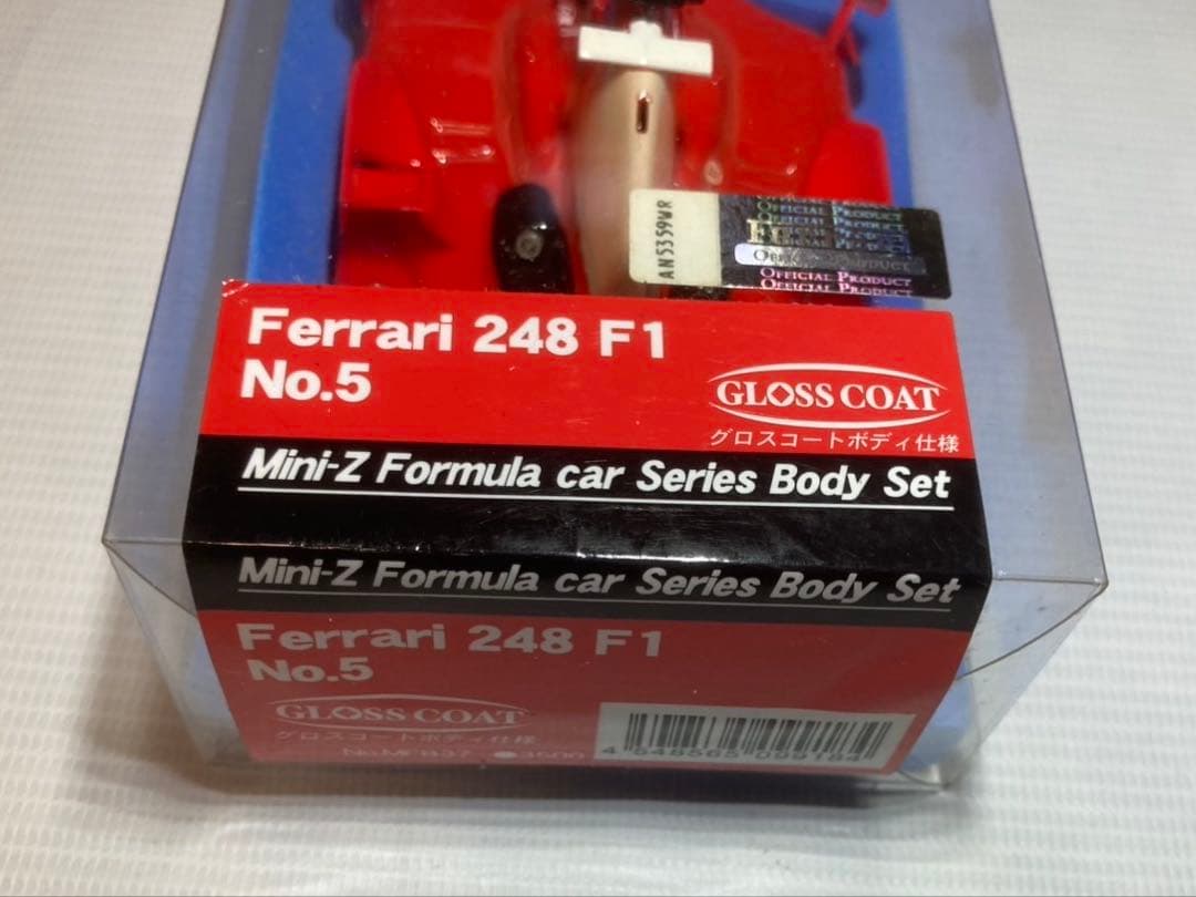 ミニッツ フォーミュラカーボディセット Fer rari 248 F1 No.5
