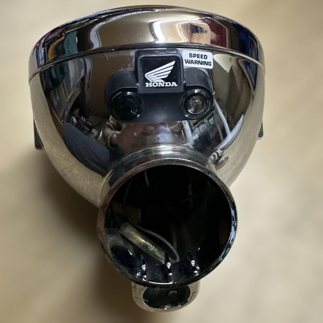 R*u様 マーシャル HONDA イエローライト メッキケース エイプ APE