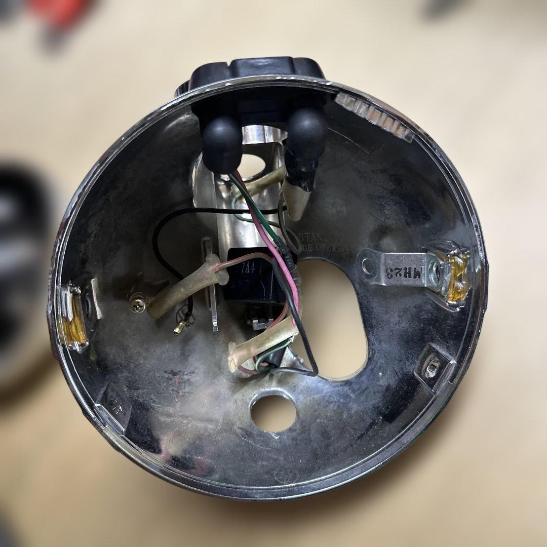 R*u様 マーシャル HONDA イエローライト メッキケース エイプ APE