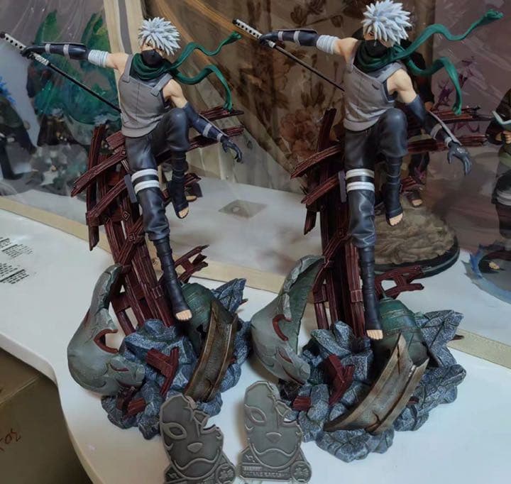 NARUTO ナルト はたけカカシ 1/7 ガレージキット ガレキ スタチュー⑧