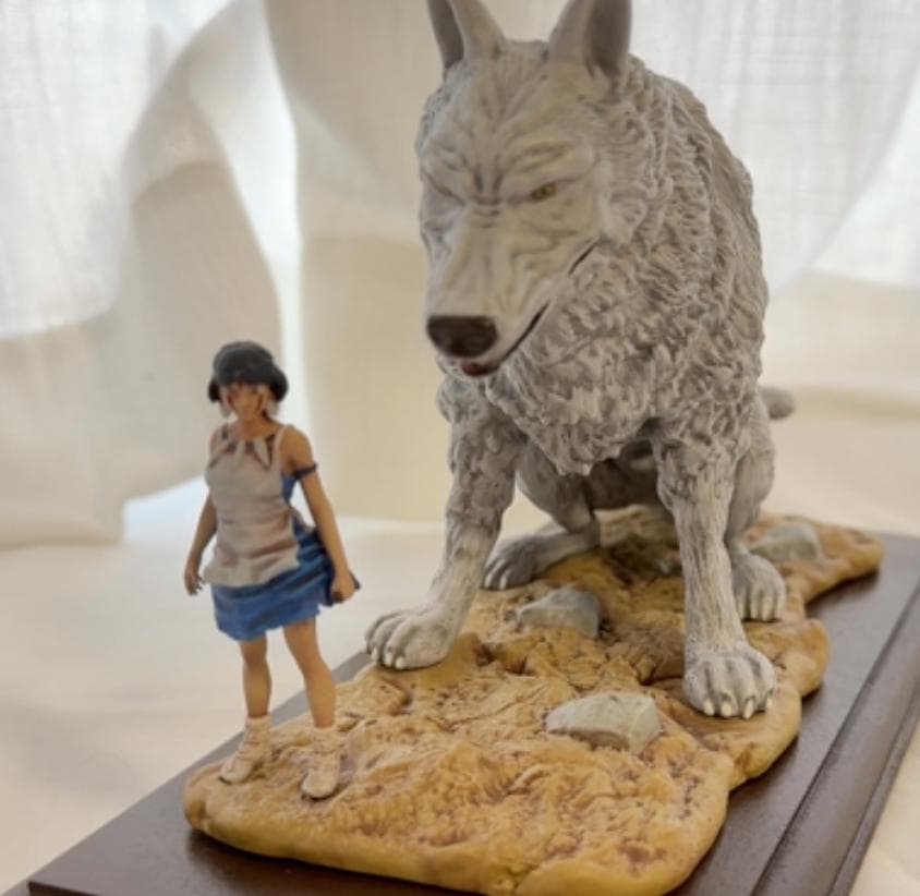 もののけ姫 　サン モロ フィギュア ガレージキット フィギュア