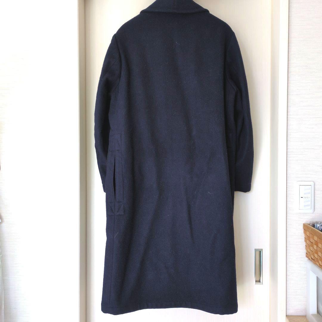 1940年〜1950年代　ホスピタルコート　ショールカラーウールコート　古着