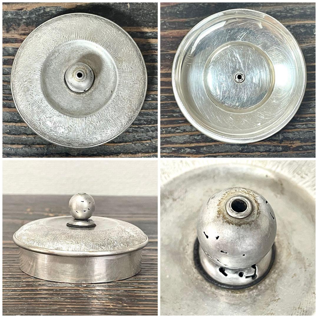 時代 純銀製 銀瓶 長養斎 造 生秀館 約355g 虫喰摘 煎茶道具 鉄瓶 急須