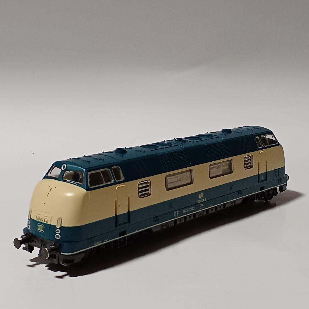 ROCO DB 220型 ディーゼル機関車 タルキス色 品番43524