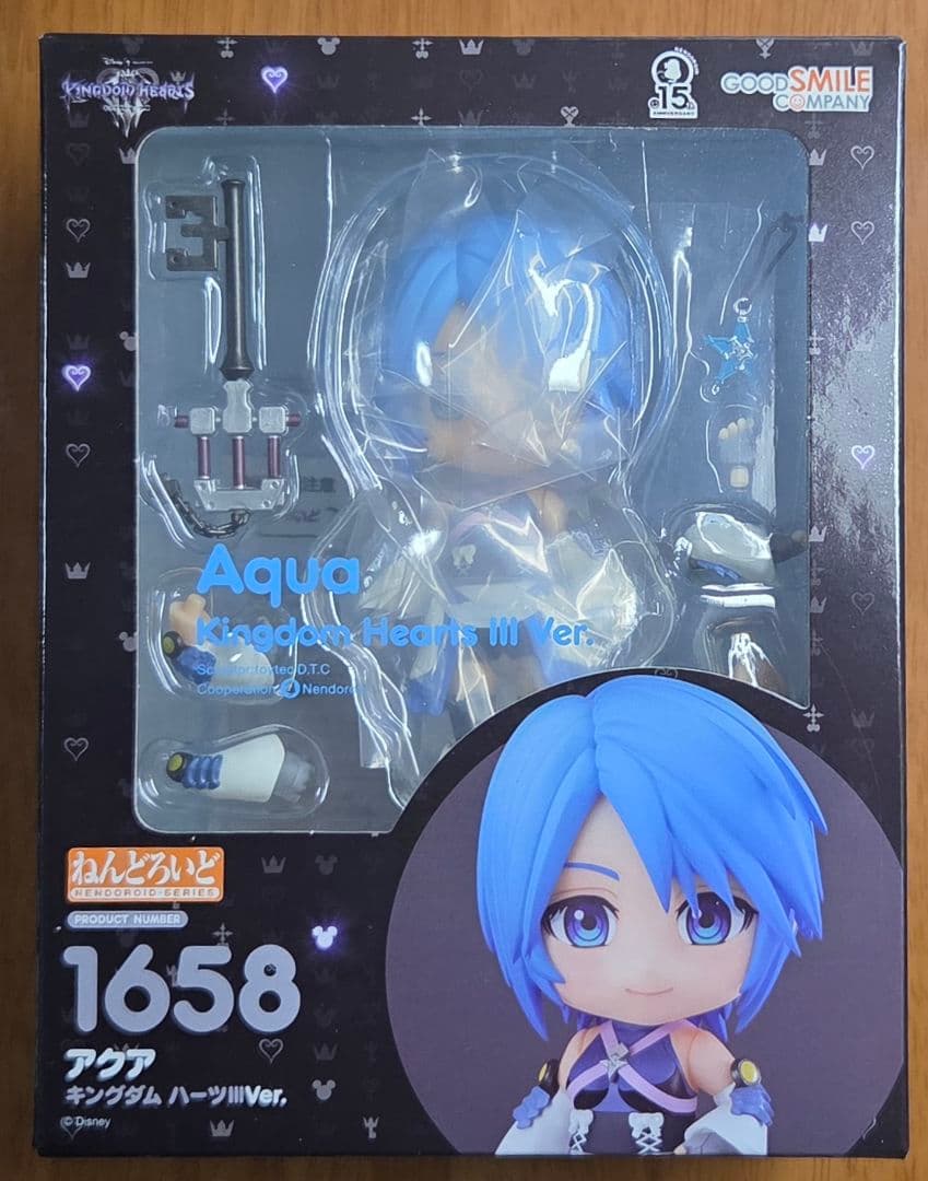 【ナオヤ】 ねんどろいど　カイリ・アクア　キングダムハーツⅢ Ver.