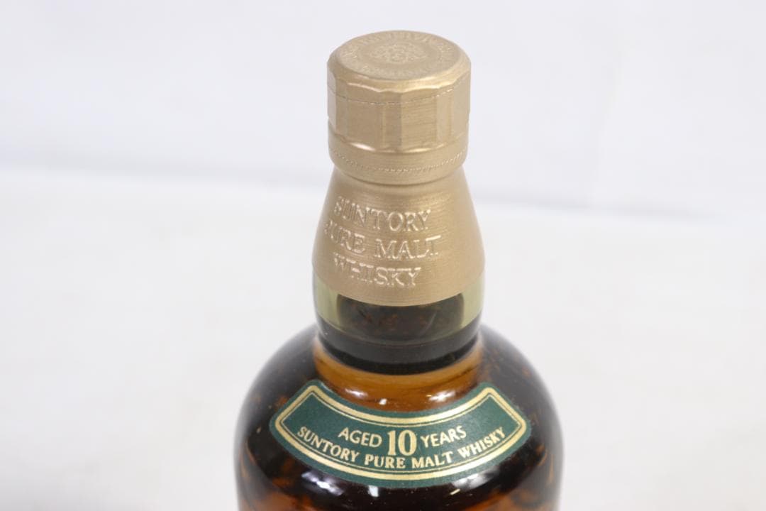 ◆未開栓 サントリー 山崎10年 ピュアモルト ウイスキー