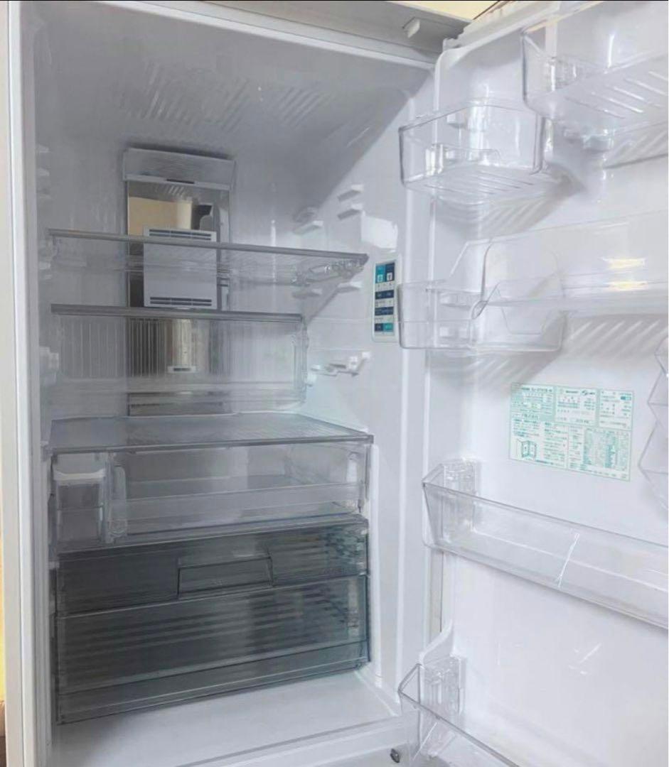 【美品・2019年製】SHARP冷蔵庫 SJ-GT42E-W 412L