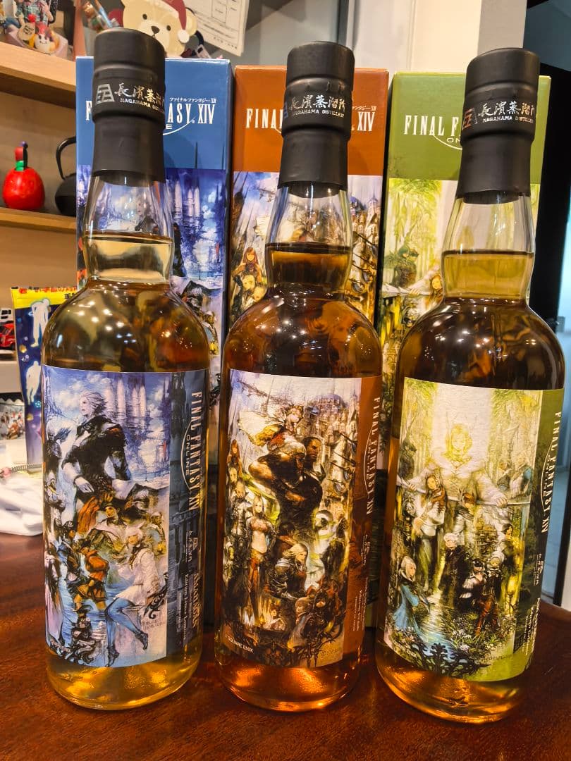 FINAL FANTASY XIV アマハガンウイスキー 3本セット
