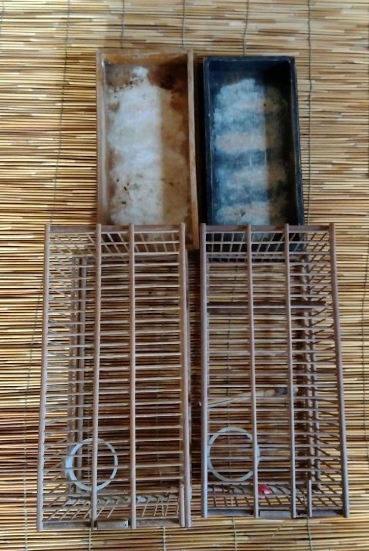 昭和　日本製　鳥かご　メジロ籠　12個セット　高さ17センチ