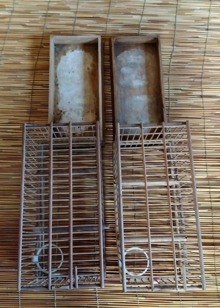 昭和　日本製　鳥かご　メジロ籠　12個セット　高さ17センチ