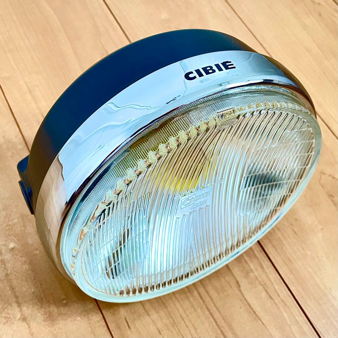 極美品 シビエ 凹み ヘッドライト 当時物 CIBIE