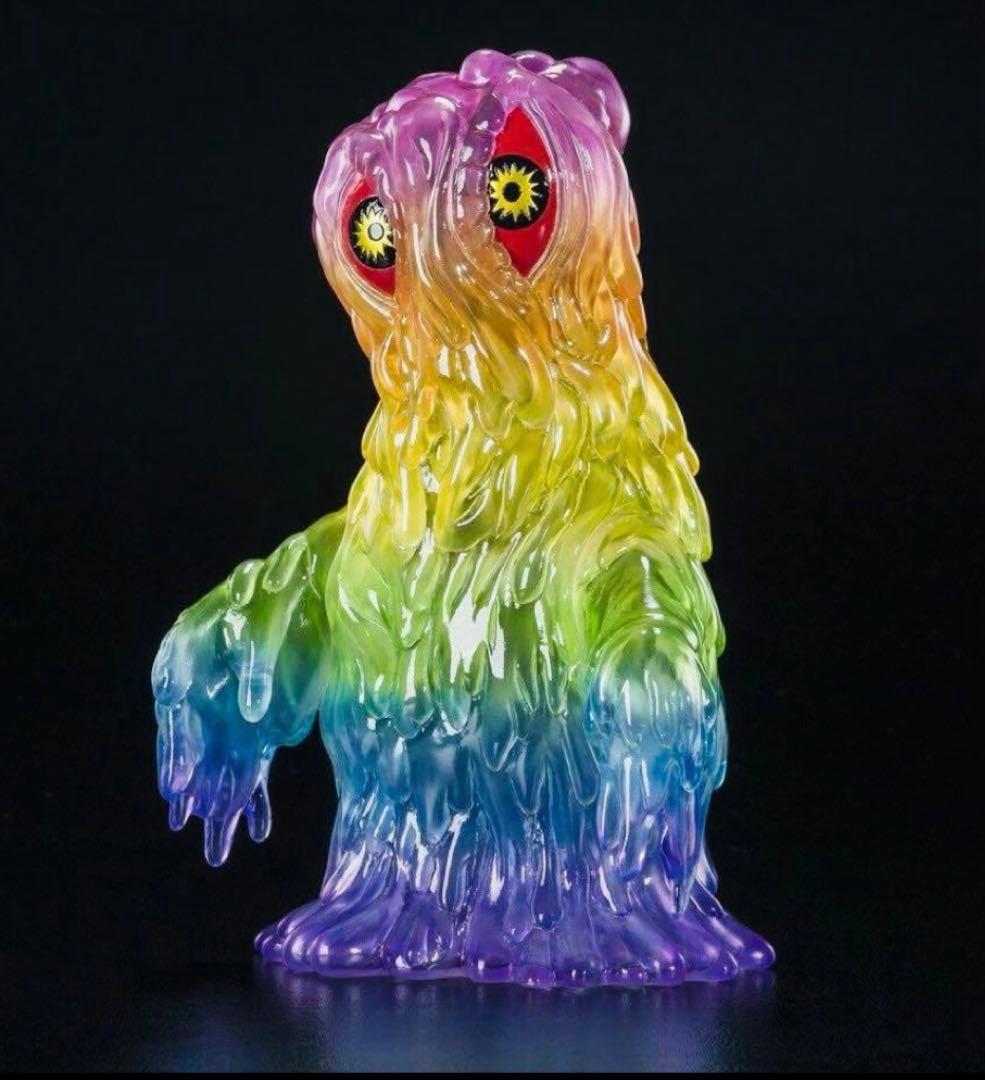 タ*可様 新品　Fantazzzy TOYS ヘドラ ソフビ レインボー　ゴジラ