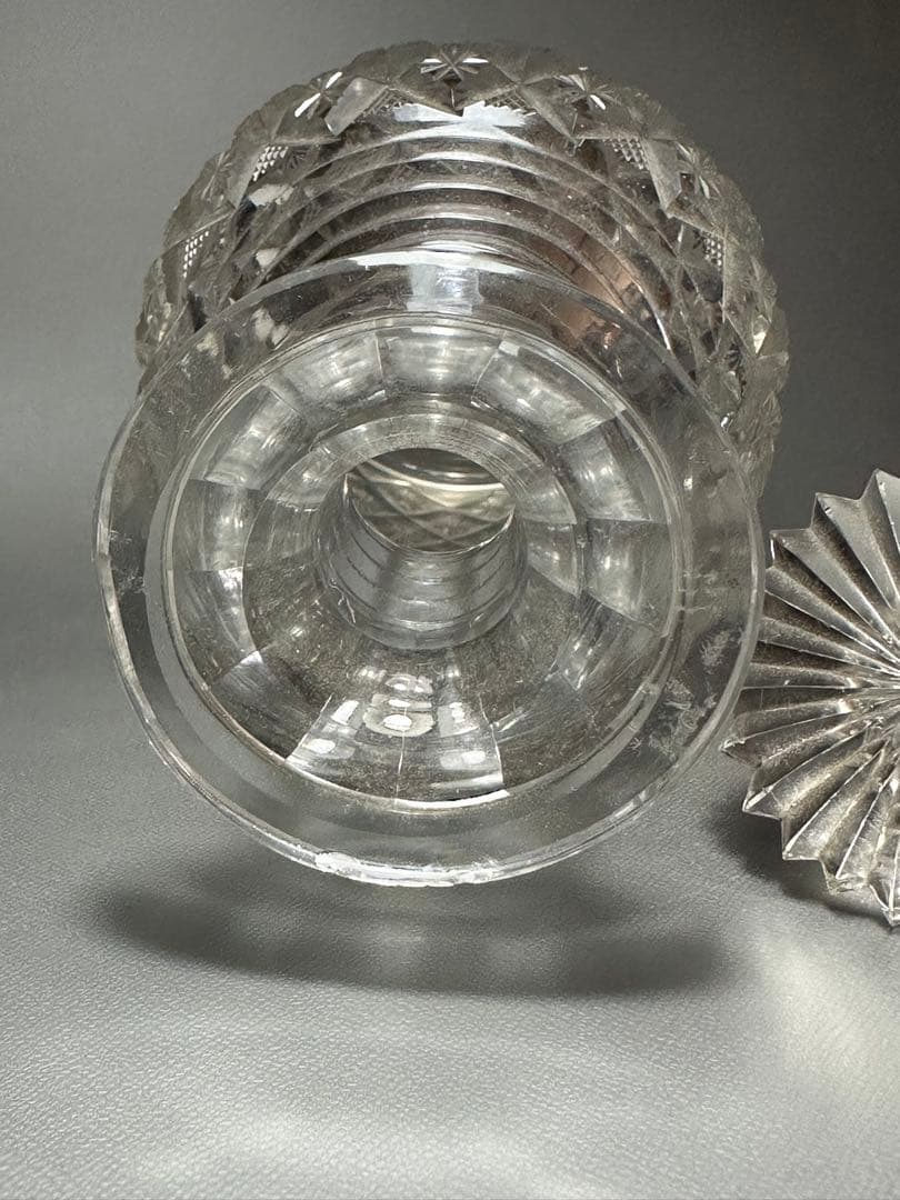 江戸切子　デキャンタ　江戸ガラス　桐箱