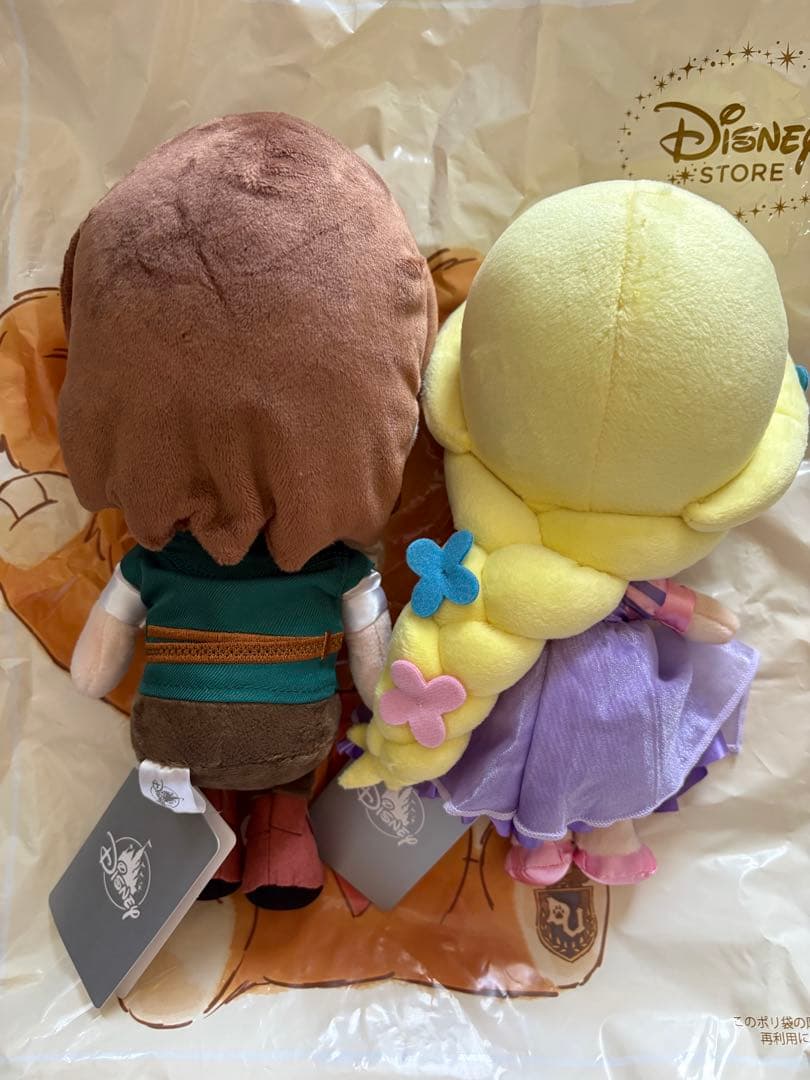 ラプンツェル＆フリン・ライダー Tiny ぬいぐるみセット