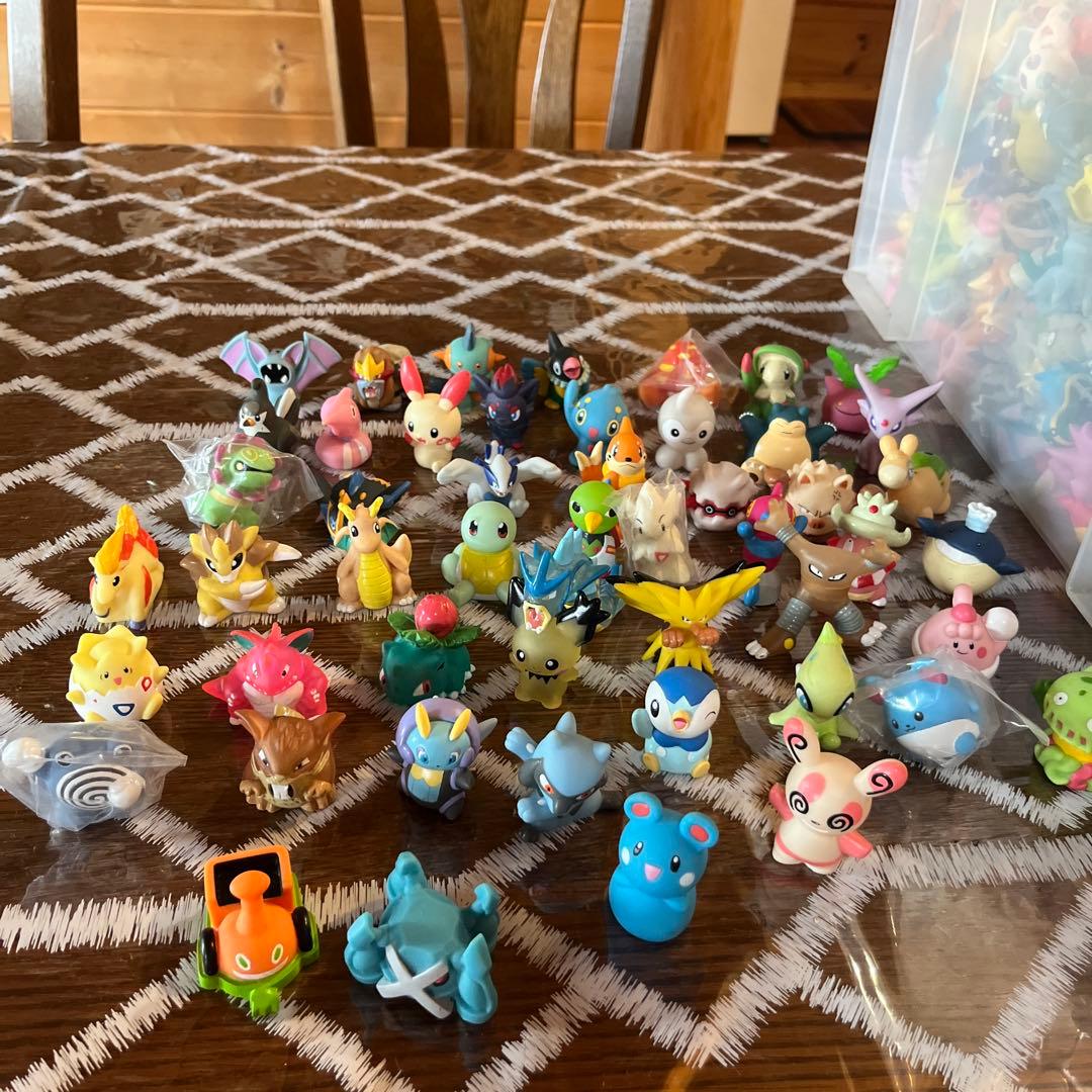 ポケモンキッズ 指人形 まとめ売り クリア など 数100体以上 レア