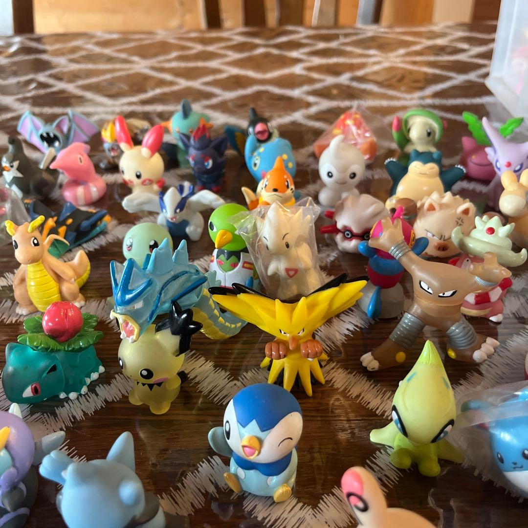ポケモンキッズ 指人形 まとめ売り クリア など 数100体以上 レア