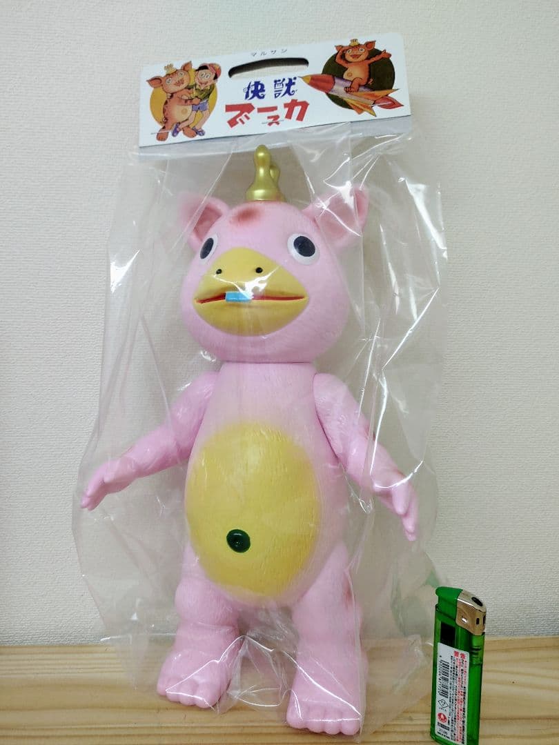 昭和レトロ マルサン クラシックブースカ450 昭和ピンクイメージver.ソフビ