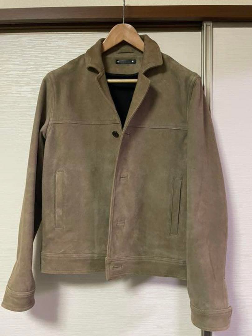 ジャケット・アウター MINEDENIM Suede Leather 4B JKT