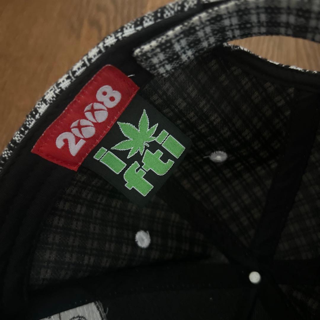 fti キャップ ギンガムチェック