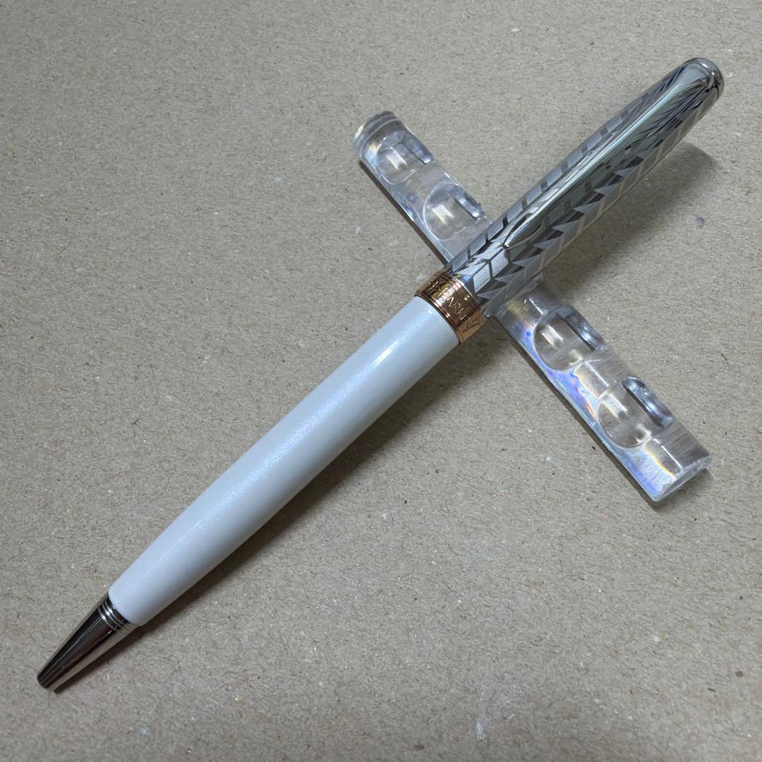 廃盤 PARKER パーカー ソネット ボールペン メタル&パールCT 油性