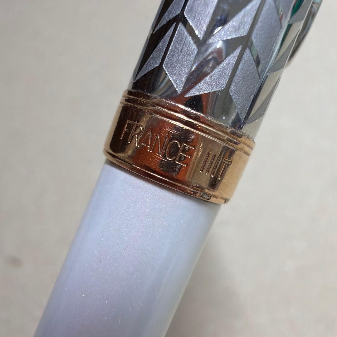 廃盤 PARKER パーカー ソネット ボールペン メタル&パールCT 油性