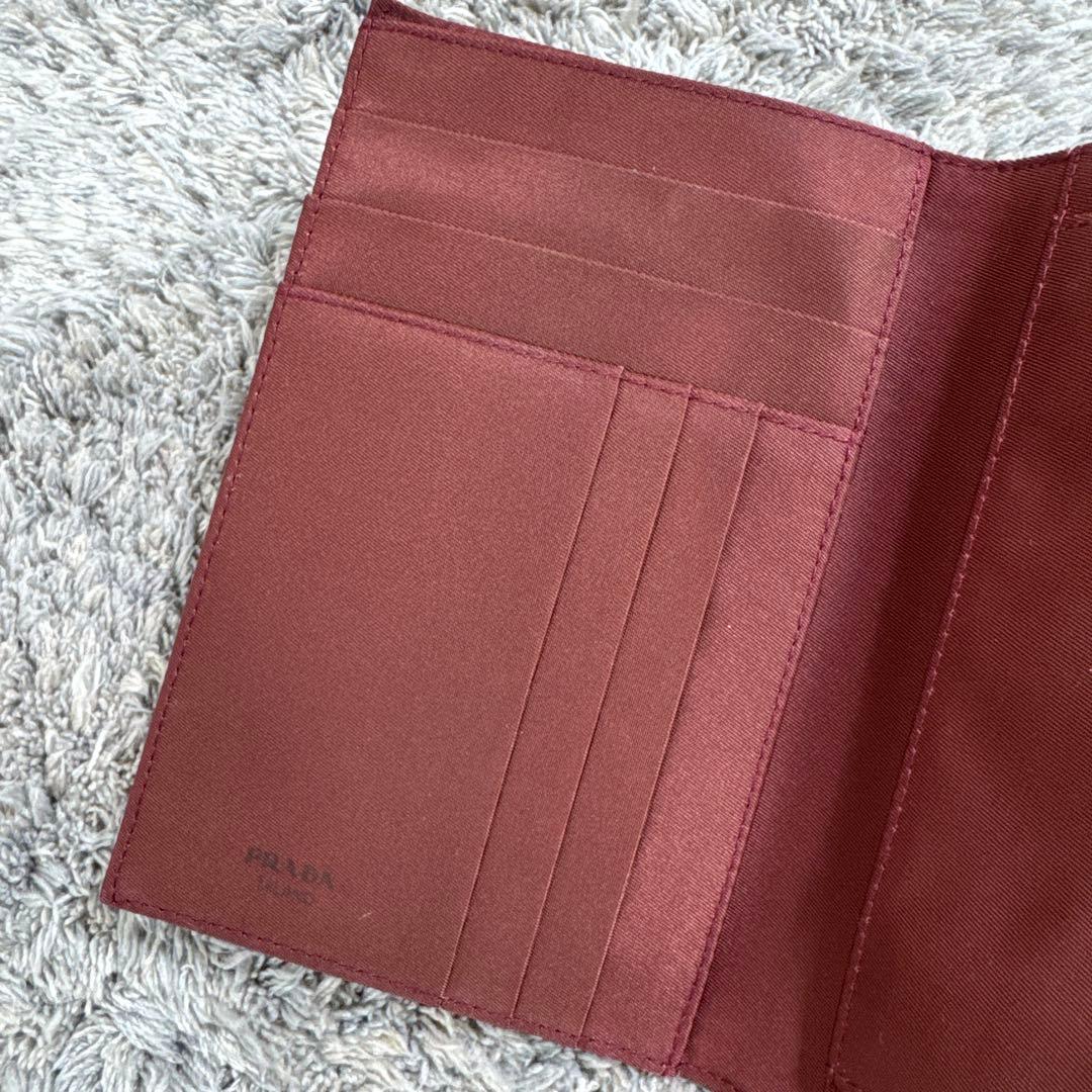 【美品】 PRADA プラダ 折り財布 ナイロンスポーツ ギャランティ付き