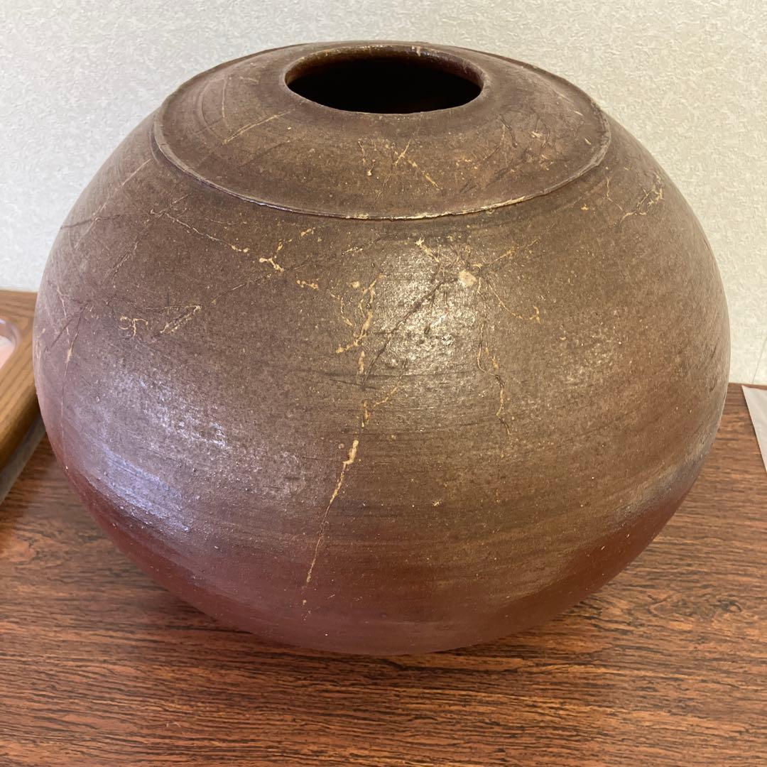 森丁斎 備前大壺 備前焼