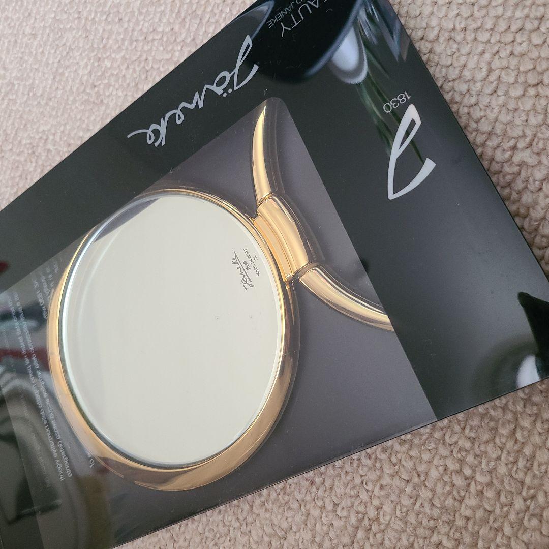 新品・未使用 イタリア正統派ブランドJänekeヤネケ 卓上ミラー443.3