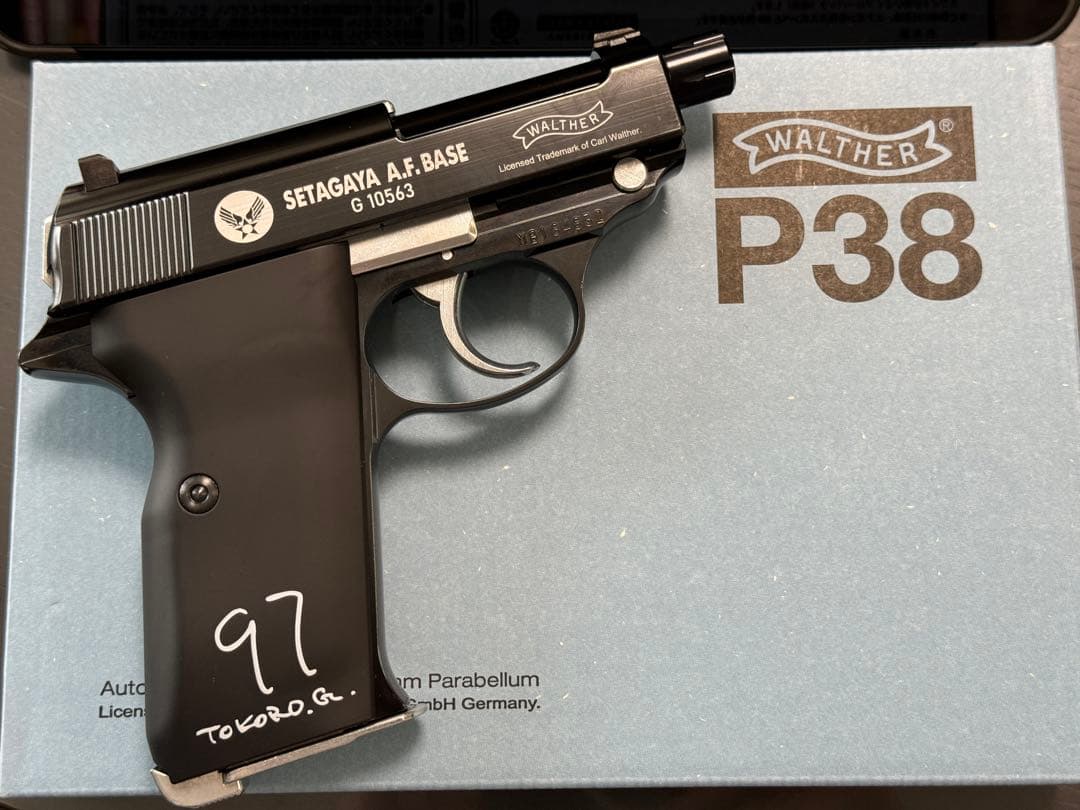マルゼン WALTHER P38 世田谷ベースモデル ガスブローバック ワルサー