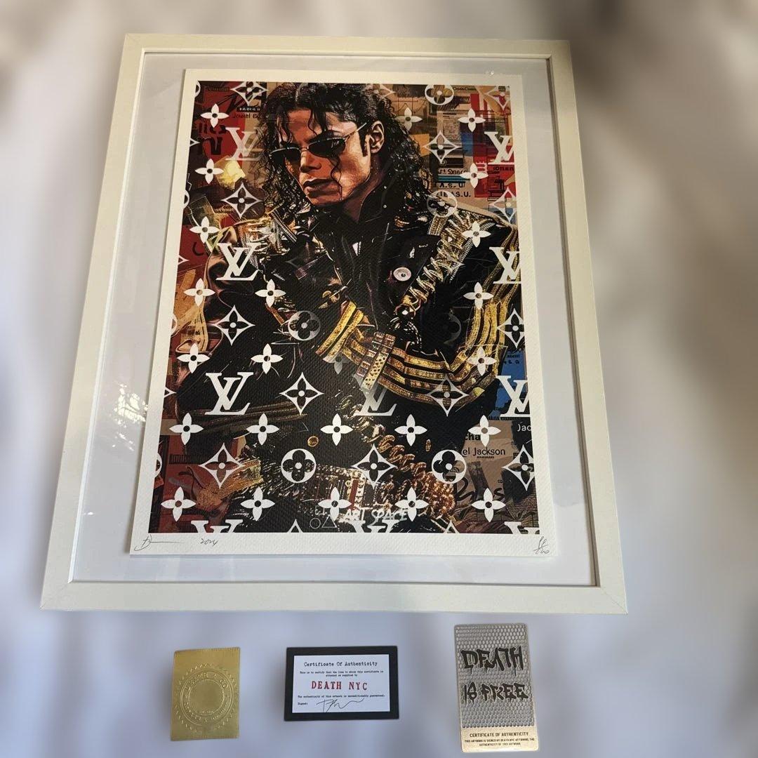 DEATH NYC 世界100枚限定　現代アートポスター　マイケルジャクソン
