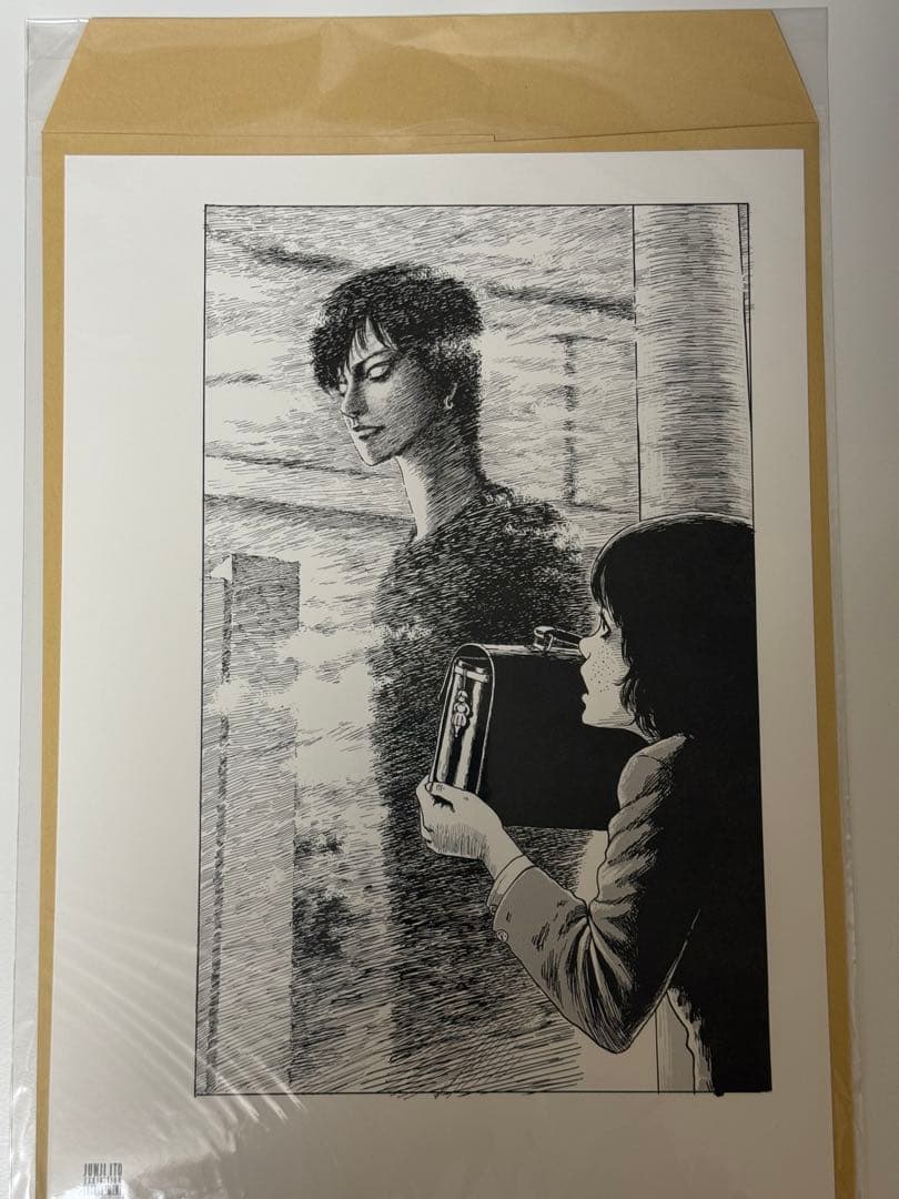 伊藤潤二 ENCHANTMENT 原稿4ページ