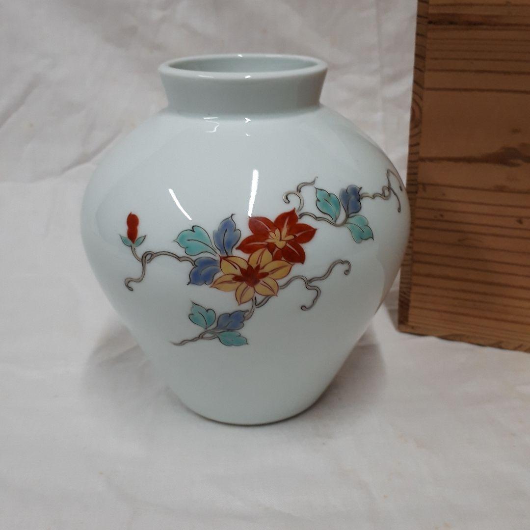 柿右衛門、花瓶　骨董、古美術