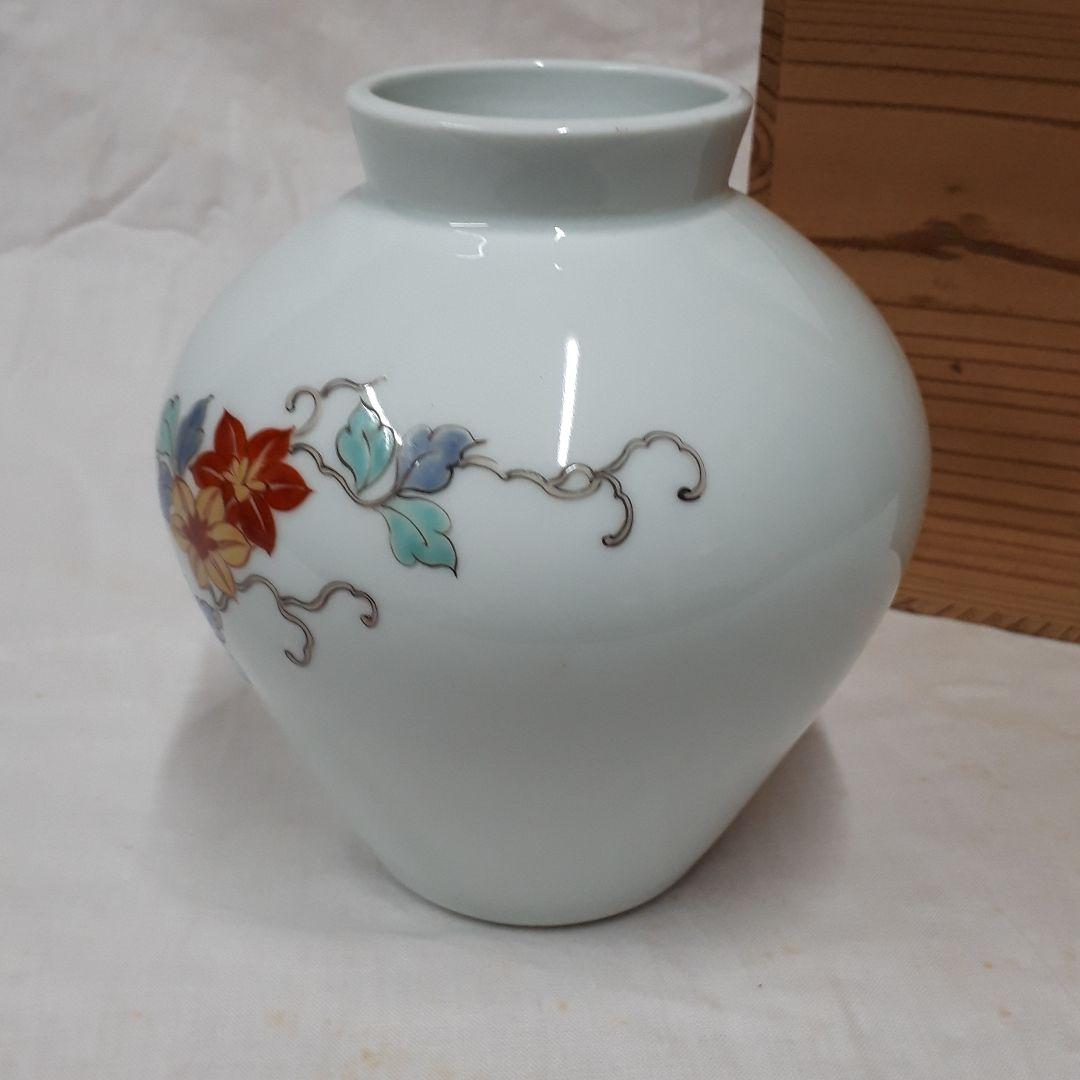 柿右衛門、花瓶　骨董、古美術