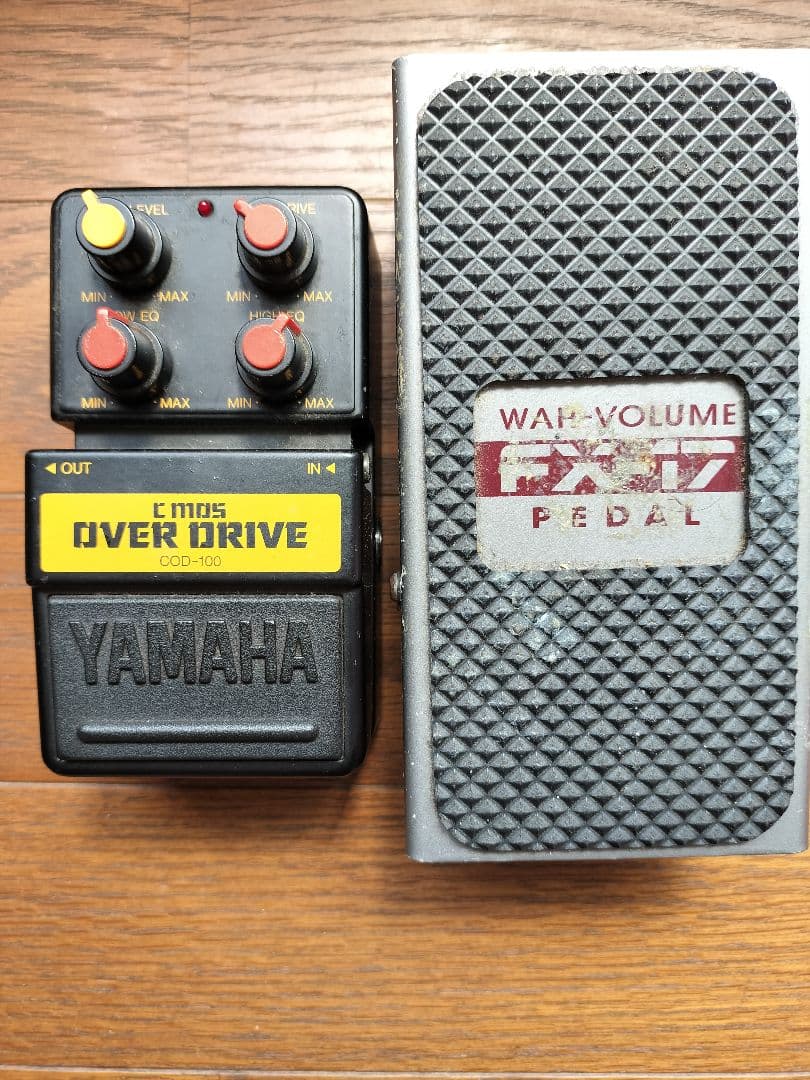 ヤマハCOD-100 DOD FX17　WAH-VOLUME PEDAL セット
