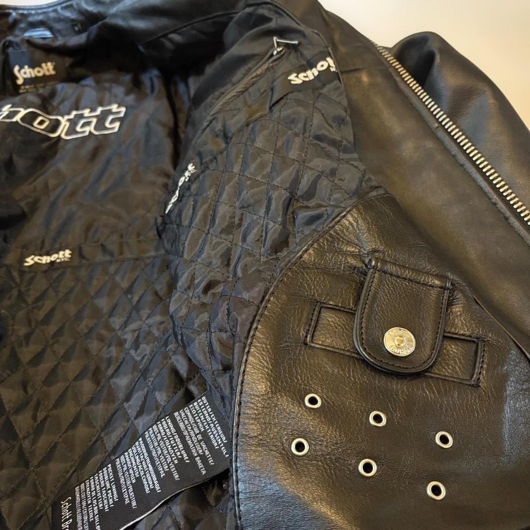 Schott シングルライダース　M