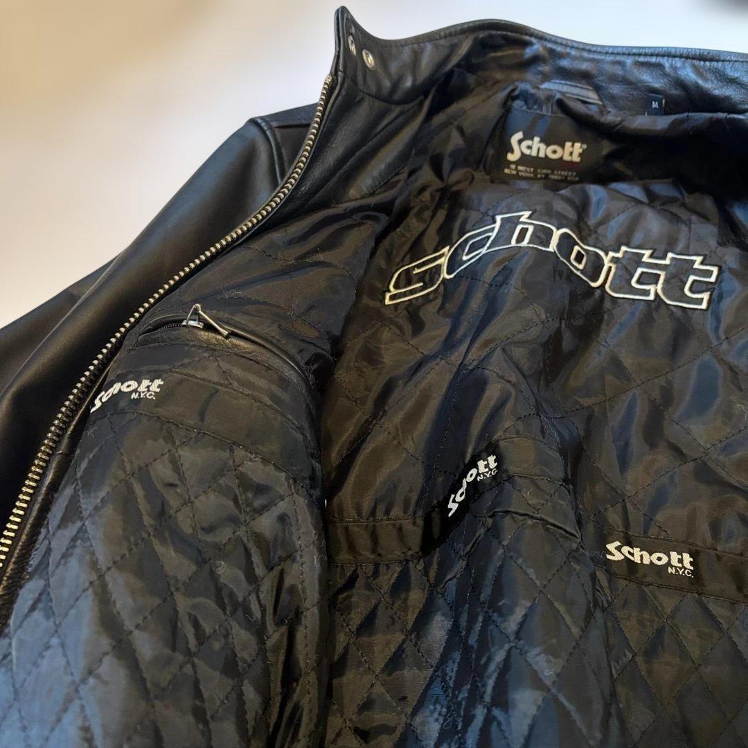 Schott シングルライダース　M