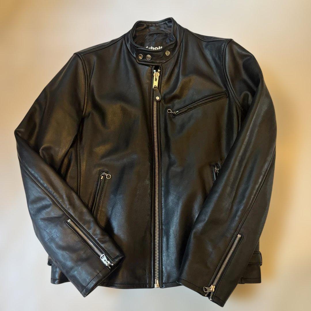 Schott シングルライダース　M