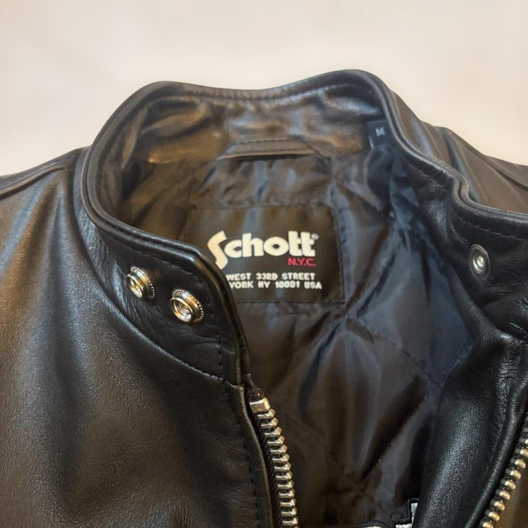 Schott シングルライダース　M