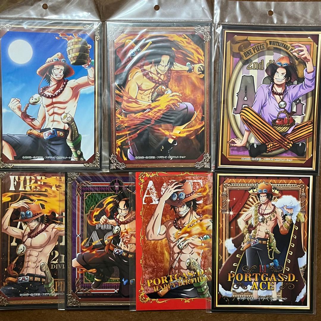 ONE PIECE　ワンピース　輩ブロマイド　バースデーブロマイド　エース